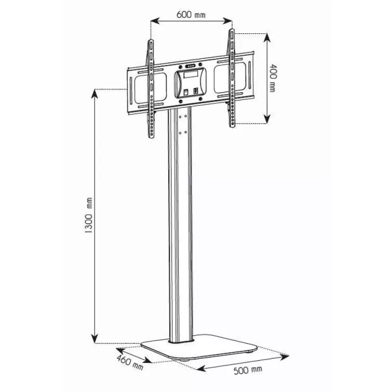 Soporte/montaje para TV Techly ICA-TR11 177,8 cm (70