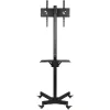 Soporte de suelo con ruedas Techly LCD/LED/Plasma 23