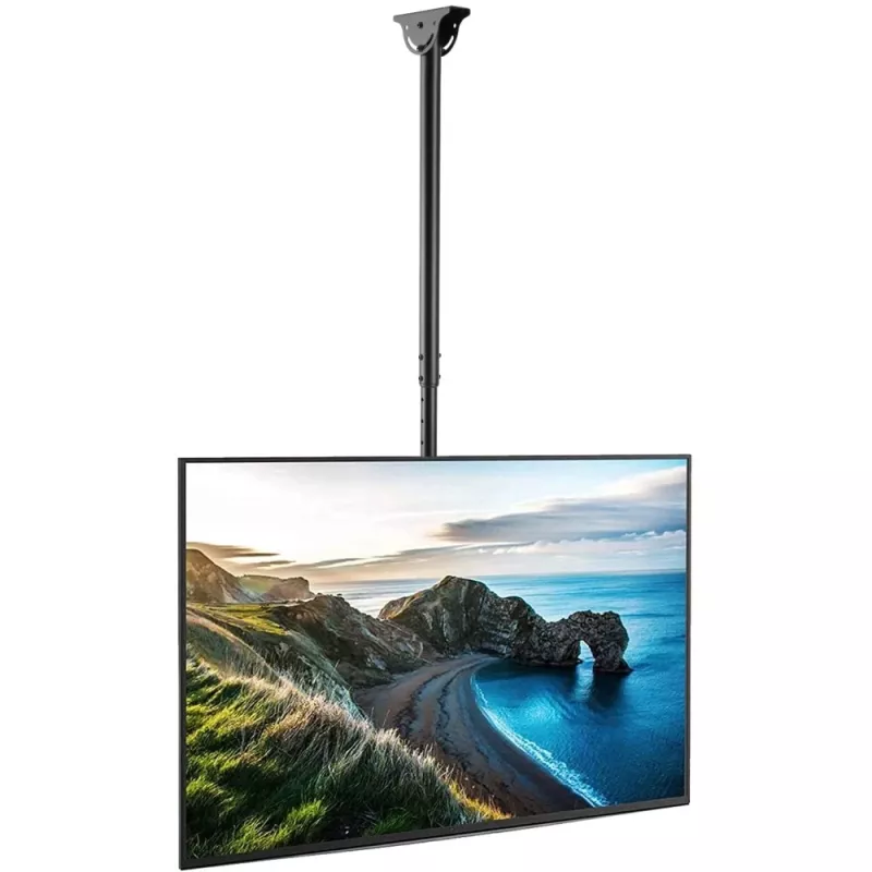 Soporte de techo telescópico Techly hasta 1,6 m LED TV LCD 23-42