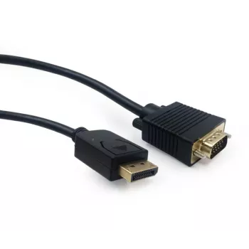 Cable adaptador GEMBIRD DisplayPort a VGA 2,0 m, negro