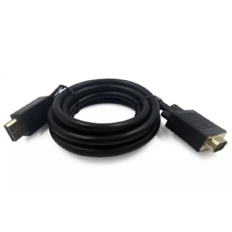 Gembird CCP-DPM-VGAM-6 cable adaptador de DisplayPort a VGA, 1,8 m, negro