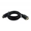 Gembird CCP-DPM-VGAM-6 cable adaptador de DisplayPort a VGA, 1,8 m, negro