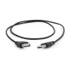 Cable alargador USB 2.0 GEMBIRD, 0,75 m - Negro