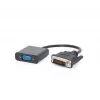 Cable adaptador de vídeo Gembird DVI-D (macho) a VGA (hembra) 0,2 m, negro