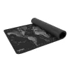 Alfombrilla NATEC Time Zone Map Maxi — tela 400×800 mm, 2,5 mm, impermeable, antideslizante