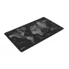Alfombrilla NATEC Time Zone Map Maxi — tela 400×800 mm, 2,5 mm, impermeable, antideslizante