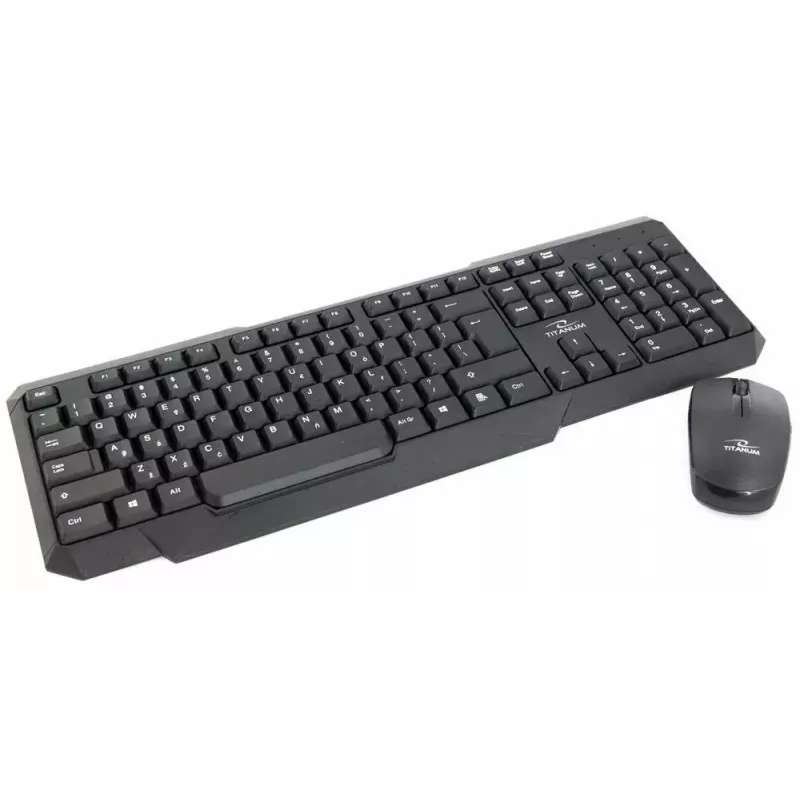 Titanum Memphis TK108 kit de teclado y ratón USB, negro