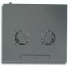 Caja de pared Techly 19 6U D450 negra montada I-CASE EL-1006B45
