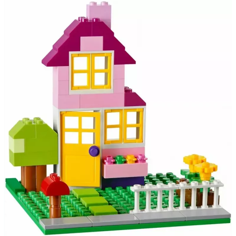 Set de construcción LEGO Classic 10698 — 790 piezas, multicolor, 33 colores, incluye placas base verdes y accesorios