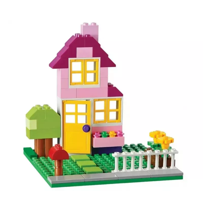 Set de construcción LEGO Classic 10698 — 790 piezas, multicolor, 33 colores, incluye placas base verdes y accesorios