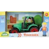 Lena Truckies tractor, tractor, 2 año(s), plástico, negro, verde