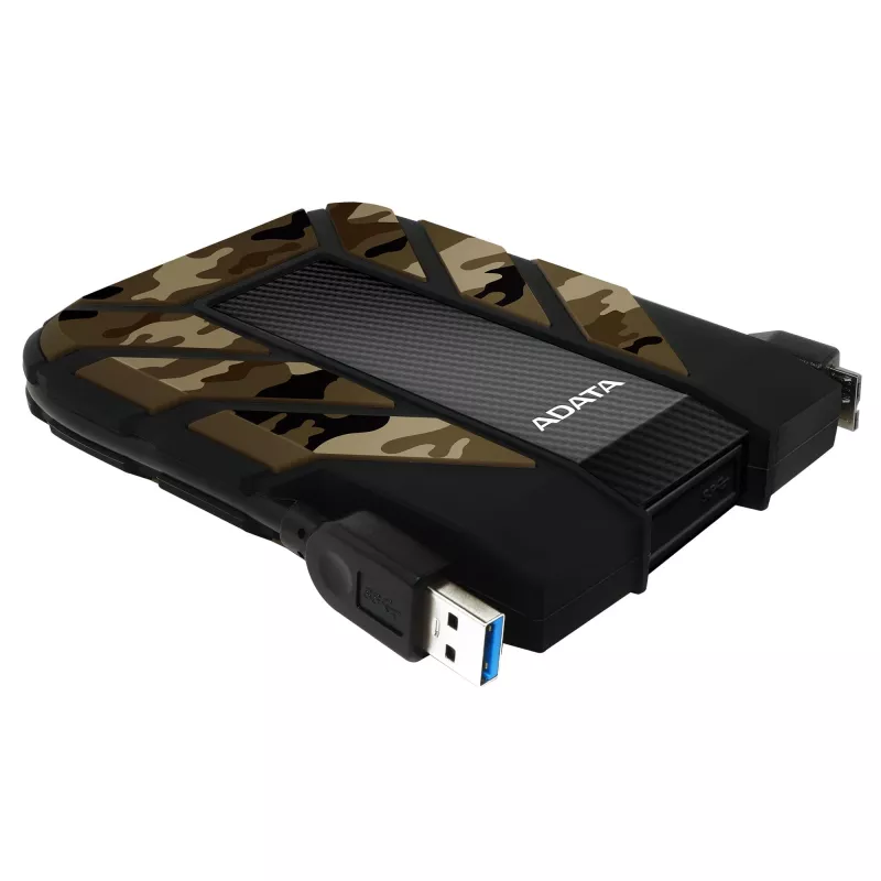 HDD externo ADATA HD710M Pro 2 TB USB 3.2 Gen 1 (USB Type-A / Micro-USB B) camuflaje, resistente a golpes