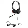 Jabra Evolve 20SE MS estéreo, con cable, oficina/call center, 150 - 7000 Hz, 132 g, auricular con micrófono, negro