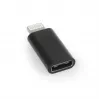 Adaptador de cable Gembird A-USB-CF8PM-01 USB Type-C 8 pines a..., negro