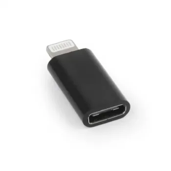 Adaptador de cable Gembird A-USB-CF8PM-01 USB Type-C 8 pines a..., negro