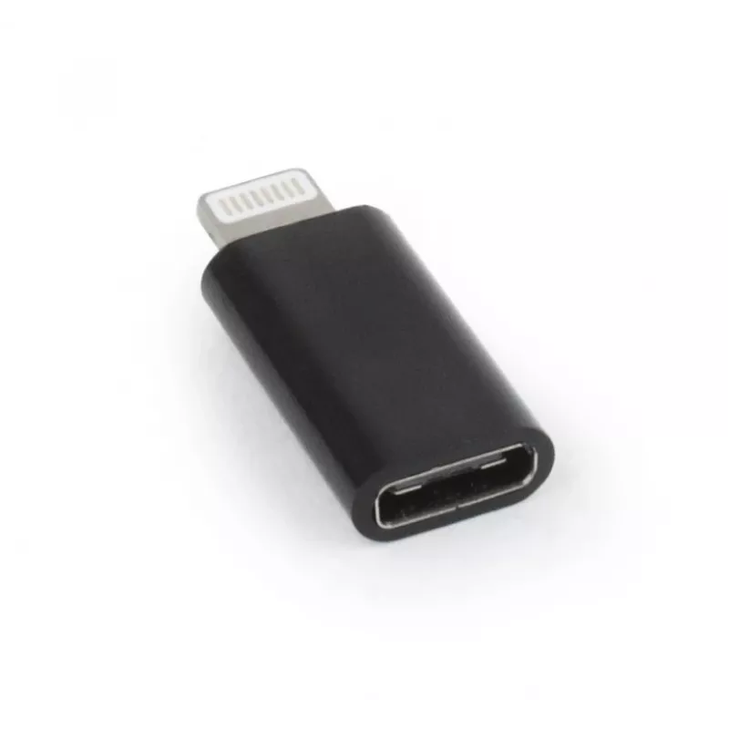 Adaptador de cable Gembird A-USB-CF8PM-01 USB Type-C 8 pines a..., negro