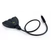 Hub de interfaz HDMI Gembird DSW-HDMI-35 — 3 conexiones, HDMI, cable de 0,5 m, negro