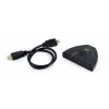 Hub de interfaz HDMI Gembird DSW-HDMI-35 — 3 conexiones, HDMI, cable de 0,5 m, negro