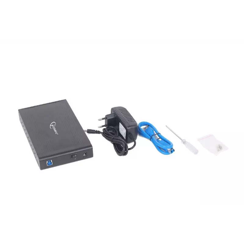 Carcasa externa USB 3.0 GEMBIRD de 3,5 pulgadas – negra