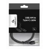 Cable GEMBIRD USB 2.0 Type-A a USB Type-B de 1 m, negro