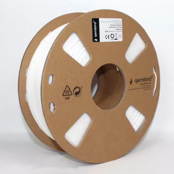 Material de impresión 3D Gembird 3DP-PLA1.75-01-W