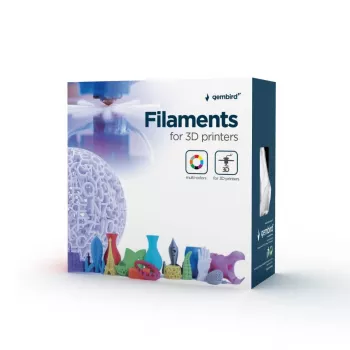 Material de impresión 3D Gembird 3DP-PLA1.75-01-R