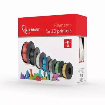 Filamento PLA GEMBIRD gris, 1,75 mm, 1 kg