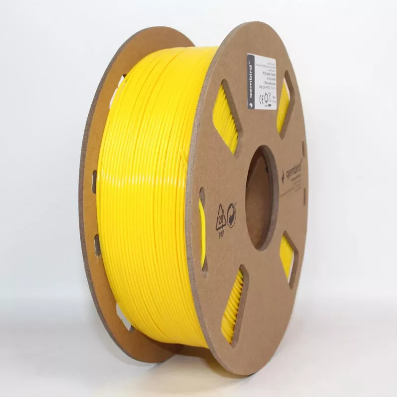 Filamento PETG GEMBIRD amarillo, 1,75 mm, 1 kg