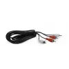 Cable de audio Gembird CCA-2R2R-6 1,8 m 2 x RCA negro