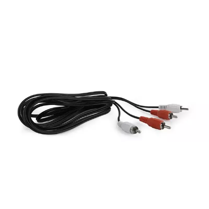 Cable de audio Gembird CCA-2R2R-6 1,8 m 2 x RCA negro