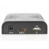 Extensor KVM HDMI DIGITUS, 120 m por cable de red (Cat 5, 5E, 6), Full HD, 1080p