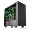 Caja de PC Thermaltake Versa H18 micro torre negra