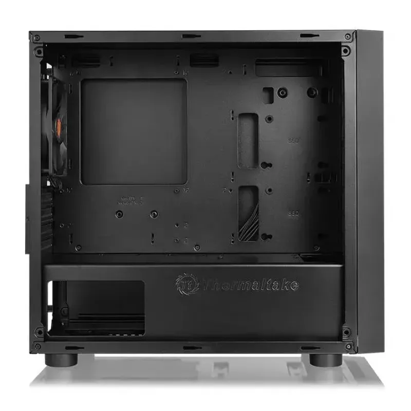 Caja de PC Thermaltake Versa H18 micro torre negra