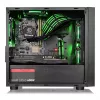 Caja de PC Thermaltake Versa H18 micro torre negra
