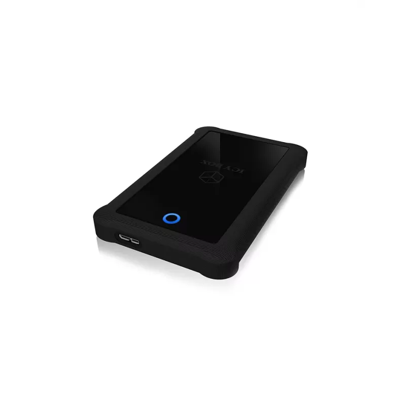 Carcasa para HDD/SSD ICY BOX IB-233U3-B negra 2,5 pulgadas