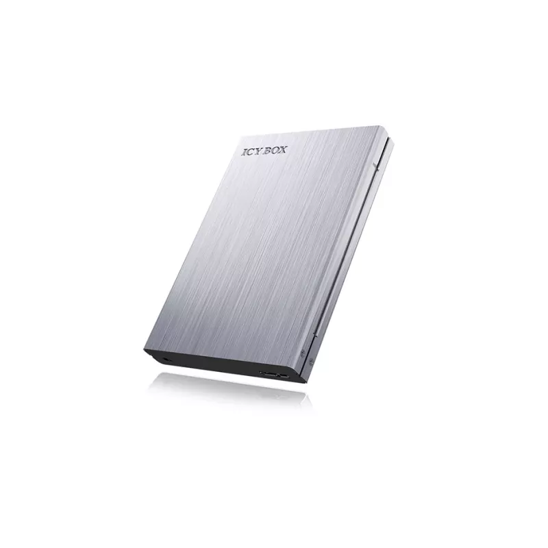 ICY BOX IB-241WP Carcasa HDD/SSD antracita, plata 2,5