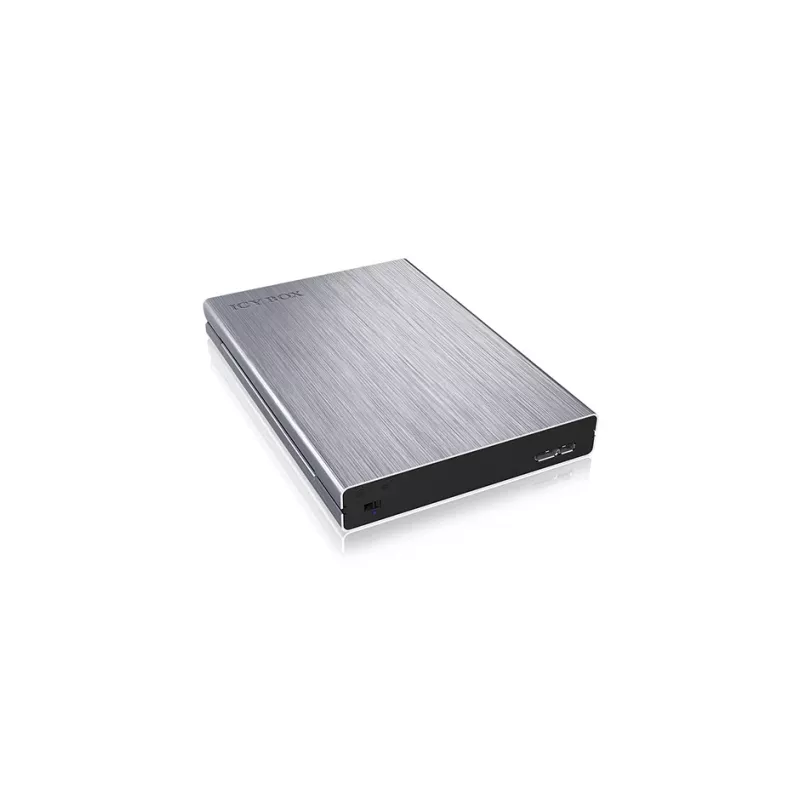 ICY BOX IB-241WP Carcasa HDD/SSD antracita, plata 2,5