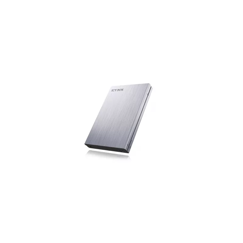 ICY BOX IB-241WP Carcasa HDD/SSD antracita, plata 2,5