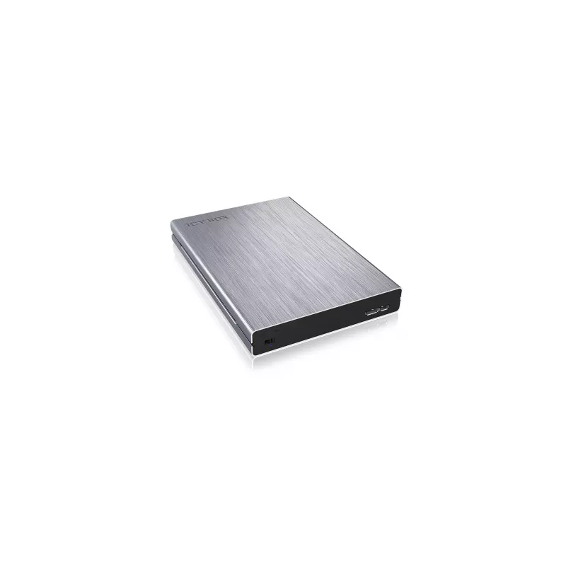 ICY BOX IB-241WP Carcasa HDD/SSD antracita, plata 2,5
