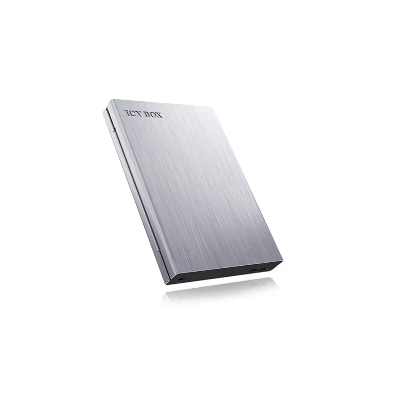 ICY BOX IB-241WP Carcasa HDD/SSD antracita, plata 2,5