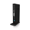 ICY BOX IB-DK2241AC Cableado USB 3.2 Gen 1 (3.1 Gen 1) Type-A negro