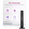 ICY BOX IB-DK2241AC Cableado USB 3.2 Gen 1 (3.1 Gen 1) Type-A negro