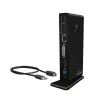 ICY BOX IB-DK2241AC Cableado USB 3.2 Gen 1 (3.1 Gen 1) Type-A negro