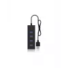 ICY BOX IB-HUB1409-U3 USB 3.2 Gen 1 (3.1 Gen 1) Type-A 5000 Mbit/s negro