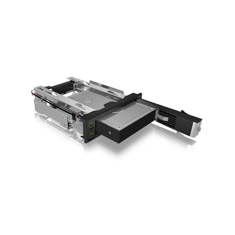 ICY BOX IB-166SSK-B Carcasa HDD negra 3,5