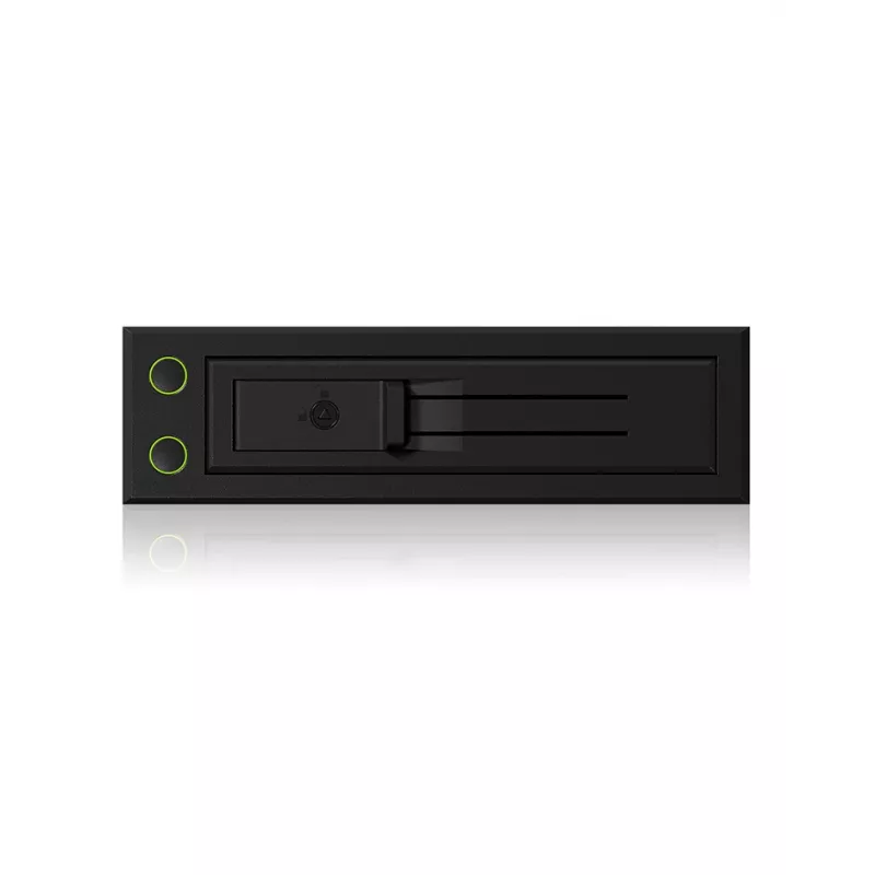 ICY BOX IB-166SSK-B Carcasa HDD negra 3,5
