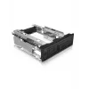 ICY BOX IB-166SSK-B Carcasa HDD negra 3,5