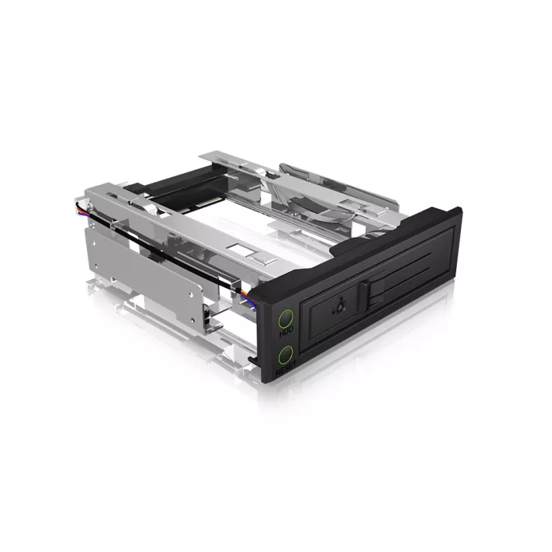 ICY BOX IB-166SSK-B Carcasa HDD negra 3,5