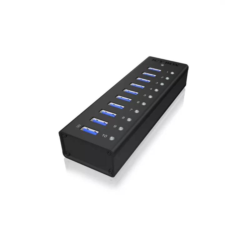 ICY BOX IB-AC6110 USB 3.2 Gen 1 (3.1 Gen 1) Type-B 5000 Mbit/s negro