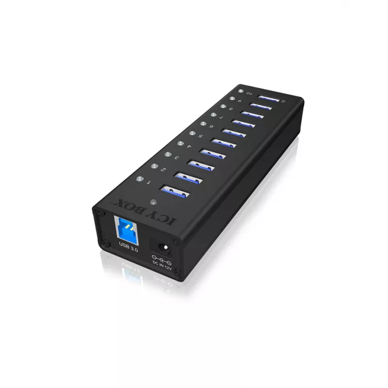 ICY BOX IB-AC6110 USB 3.2 Gen 1 (3.1 Gen 1) Type-B 5000 Mbit/s negro